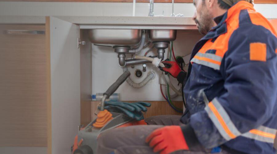 Bradford White Water Heater Installation in Crane, IN